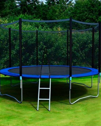 Картинка 11 - Батут 12FT 3,66 Sport Elite с защитной сеткой и лестницей.