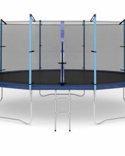 Картинка 12 - Батут Diamond fitness internal 16 FT (488 см) с защитной сеткой и лестницей.