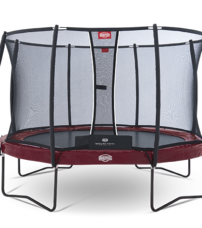 Картинка 16 - Комплект батут BERG Elite+ (красный) 330 с сеткой.